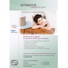 Allsana Sensitive Care Travel Sheet 180 x 260 cm, White,
