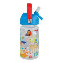 Floss and Rock Bau-Trinkflasche, 450 ml, Tritan-Material, mit einziehbarem Ausgießer