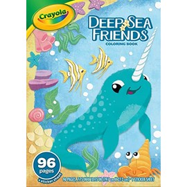Crayola Under The Sea Coloring Pages and Stickers, Coloring Book