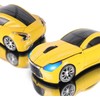 Car Mouse, Wireless Mouse (Yellow)