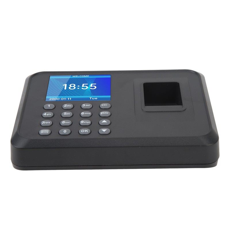 Fingerprint Attendance Machine Efficient Management Employee Checking in Recorder 100‑240V