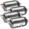 revolt Micro Car Fast Charger with USB-C PD & USB-A