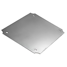 BUD Industries NBX-10987 Steel Internal Panel 14.3" L x 10.4" W x 0.06" H, Unpainted