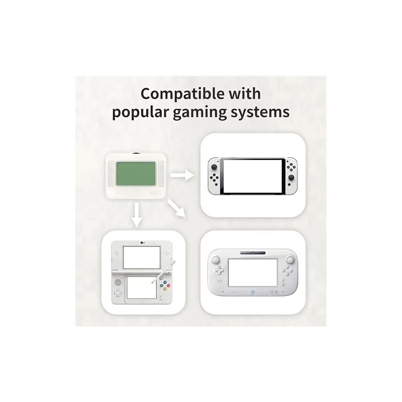 Allmiibo Smart NFC Emulator, Compatible with Switch/3DS, 50+ Games and
