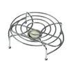 Rechaud 1-Bulb Teapot Warmer 17 cm Round Saucer Chrome-Plated