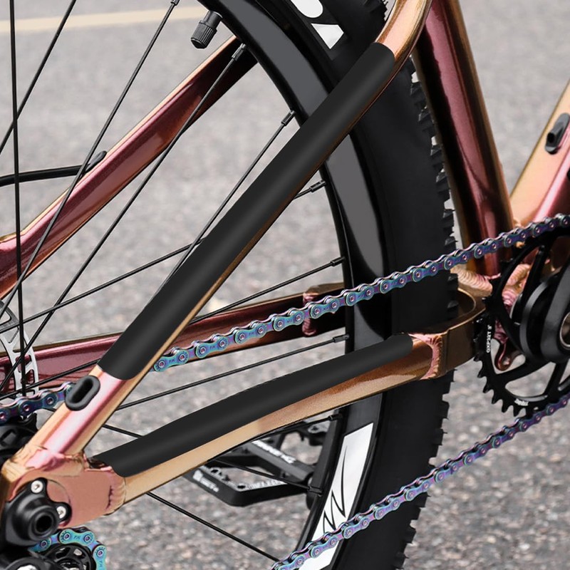 GLPRKOW Bicycle Frame Protection – 1 Piece Carbon + 1