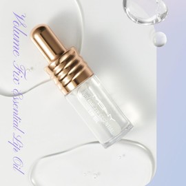 MQNY VolumeFix Essential Lip Oil, 0.1 fl oz (3 ml), Korean Cosmetics, Plumping, Waterproof, Non-sticky, Young, Plumping, Natural Ingredients, Long Lasting Moisturizing, Lip Wrinkle Care, Waterlight Lip