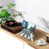 KORRTFID Now Playing Vinyl Record Stand, Light Up Vinyl Record