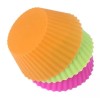 Capacillos Reposteria Molde De Silicona De Varios Colores Para Hornear,