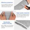 KGDUYC Work Gloves, Cut Resistant Arm Sleeves for Outdoor Camping