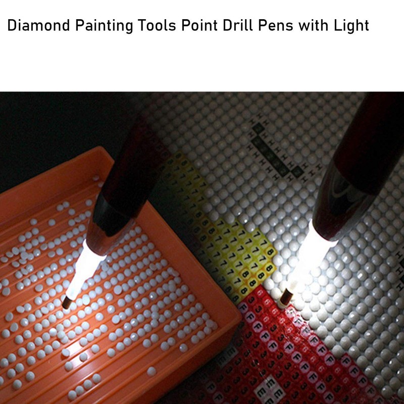 VAVCASE diamond art painting Pen with Light - 3PCS Diamond
