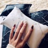 Faux Leather Nail Art Hand Cushion Pad Set Hand Pad