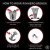 FINNERO Brenda Reusable Dog Diaper, Leak-Proof, Adjustable, Heat & Incontinence
