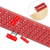 Hole Scribing Ruler Aluminium Alloy Woodworking Right Angle Ruler 45