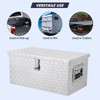 GAOMON 20 Inch Aluminum Diamond Plate Tool Box Truck Car