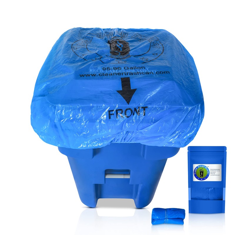 trash smell buster | Odor Eliminating Trash Can Cover for