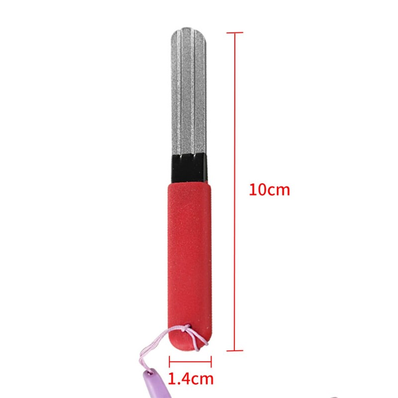 Sarini 2Pcs Fish Hook Sharpener Double Sided Fishing Hook Sharpener