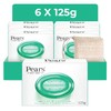 Pears Lemon Soap Bars 125g 6 Pack + 1x Soap