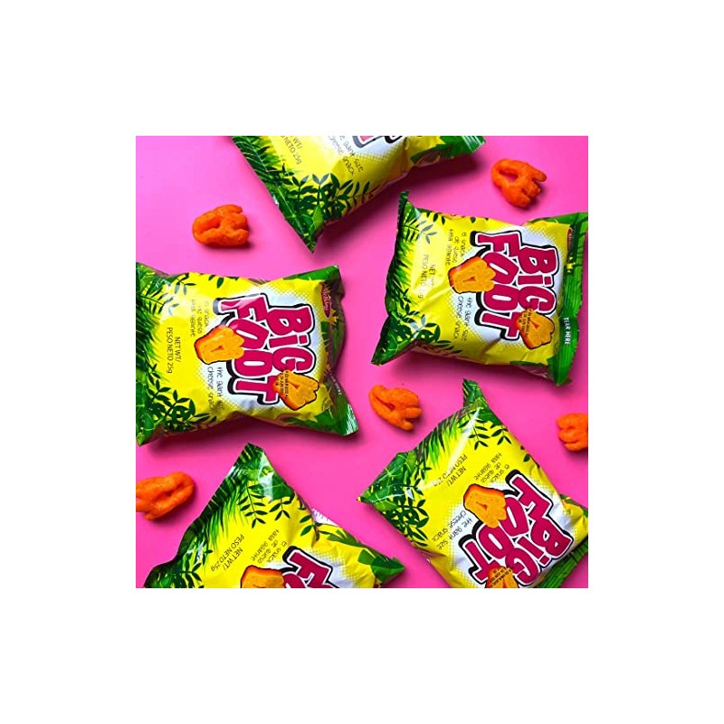 Holiday Big Foot, The Giant Cheese Snack, 0.8 Oz, Pack