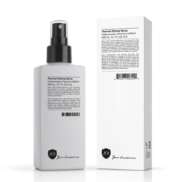 Number 4 Heat Protectant for Hair, Thermal Styling Spray, Blow