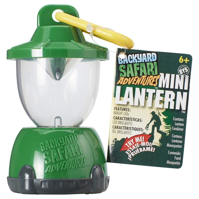 Backyard Safari Mini Lantern Kids Outdoor Activity, Perfect Toy for