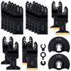 Yerbay 21-Piece Multitool Saw Blade Set, Wood Plastic Metal Accessories