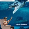 3D VR Headset, 3D VR Glasses Virtual Reality Headset, Eyes