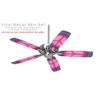Tie Dye Peace Sign 110 - Ceiling Fan Skin Kit