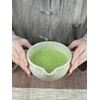 Artcome Matcha Tea Set with Pouring Spout - Green Ceramic