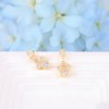 Gold Plated S925 Sterling Silver Mouse Stud Earrings for Women