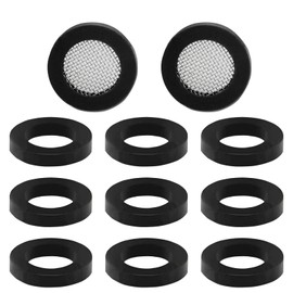 Shower Head Seal Leak-Proof Rubber Washers, Pack of 14 Sealing Ring for Shower Head, Shower Head Sealing Ring, Water-Saving, Tap Seal