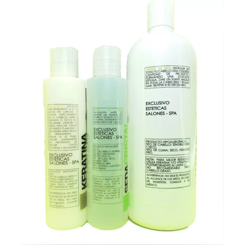 Labonté Shampoo Labonté Keratina 1l + Seda 240ml + Keratina
