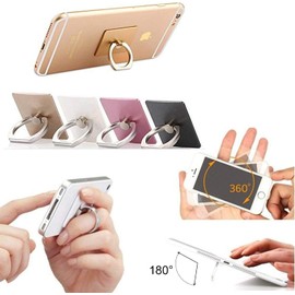 Phone Tablet Ring Holder Stand car Mount Lenovo Tablet Tab E7 E10 P10 M10 (Pink)