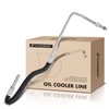 A-Premium Automatic Transmission Oil Cooler Line Hose Assembly Compatible with