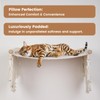 nets Tribe Macrame Cat Wall Shelves & Hammock - Comfy