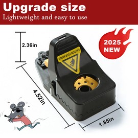 12 Pack Mouse Traps, Small Mice Trap Indoor Quick Effective Mousetrap Catcher, for Family Pet,Kitchen, Garage, and Office Use