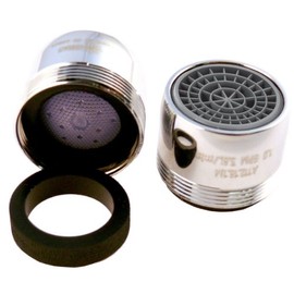 Neoperl Smart Care 1.5 Gpm/Soft Cascade Stream Faucet Aerator Smart Lime Care | Rubber Tip Easy Clean Bottom | Serious Flow Control