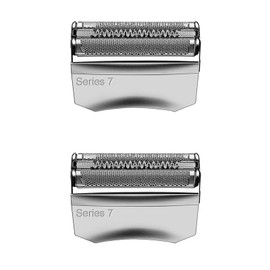 2PCS Series 7 70S Electric Shaver Replacement Heads Compatible with Braun Series 7 Shavers Replacement for 720cc, 730cc, 735s, 750cc, 760cc, 790cc, and 795cc Shaver Foil
