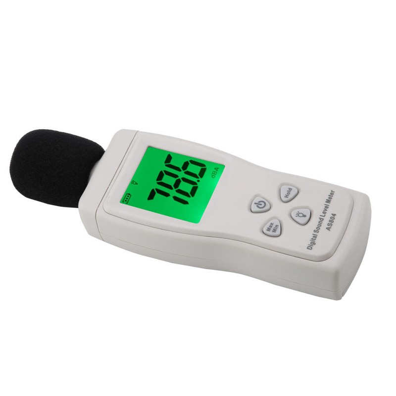 SMART SENSOR AS804 Digital Sound Level Meter Testing Monitor 30-130dBA