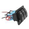 5Pin 3 Gang Rocker Switch Panel Led Light Bar Switch