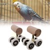 AIMALL Parrot Training Toy Pulley Skateboard for Small Birds |