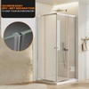 2PCS 78" Shower Door Side Seal Strip for 3/8" (10mm)