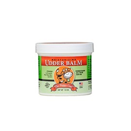 The Happy Cow Moisturizing Udder Balm - 12 ounce jar