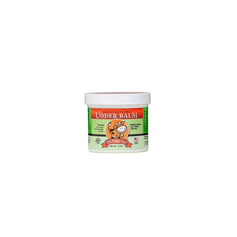 The Happy Cow Moisturizing Udder Balm - 12 ounce jar