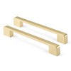 Rergy 10 Pack Gold Cabinet Pulls Brushed Brass Cabinet Pulls