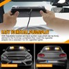 OPPBUY Strobe Light for Trucks,Amber White Emergency Dash Windshield with