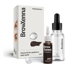 Henna Kit Para Cejas Con Ácido Hialuronico Browxenna