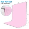 Pink Backdrop for Photoshoot, Professional Photo Backdrop Background Curtain for
