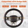 GIANT PANDA Car Steering Wheel Cover for Dodge Ram 1500