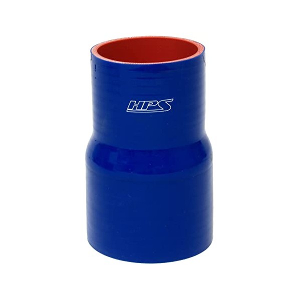 HPS HTSRNBLUE-266 1-3/8" - 1-1/2" ID, 4" Length, Silicone Reducer
